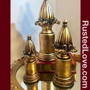 Set-3 sized decorative HOLLYWOOD glam shelf item
